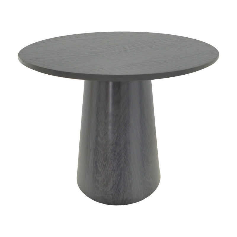 Masa rotunda cu blat, Donda, Neagra, Diametru 100cm x Înaltime 76cm