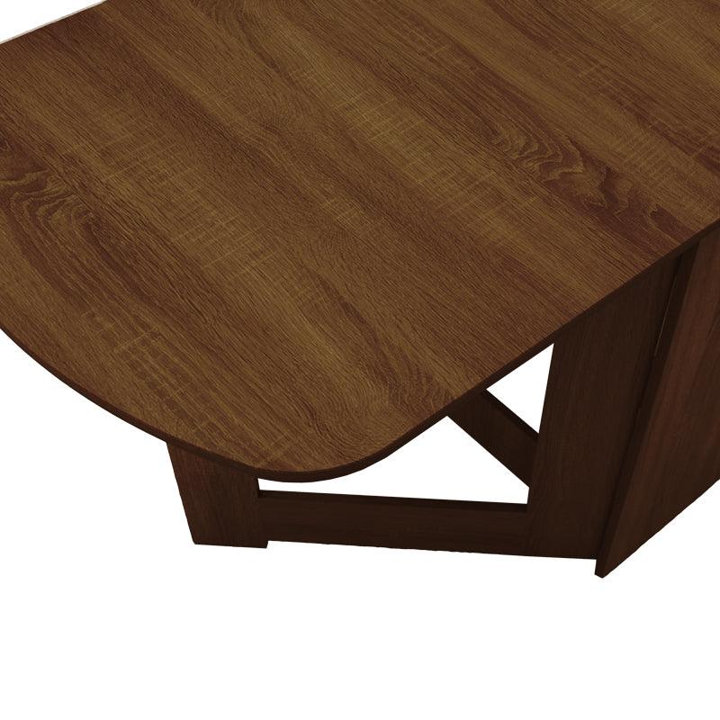 Masa Extensibila Model Aniya, 37-160 x 80 x 77 cm, Diverse culoare - Maro