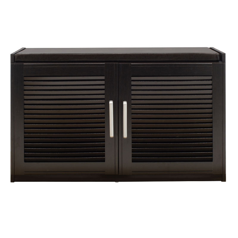 Dulap pantofi cu banca Crispy 94x34.5x60cm - Maro