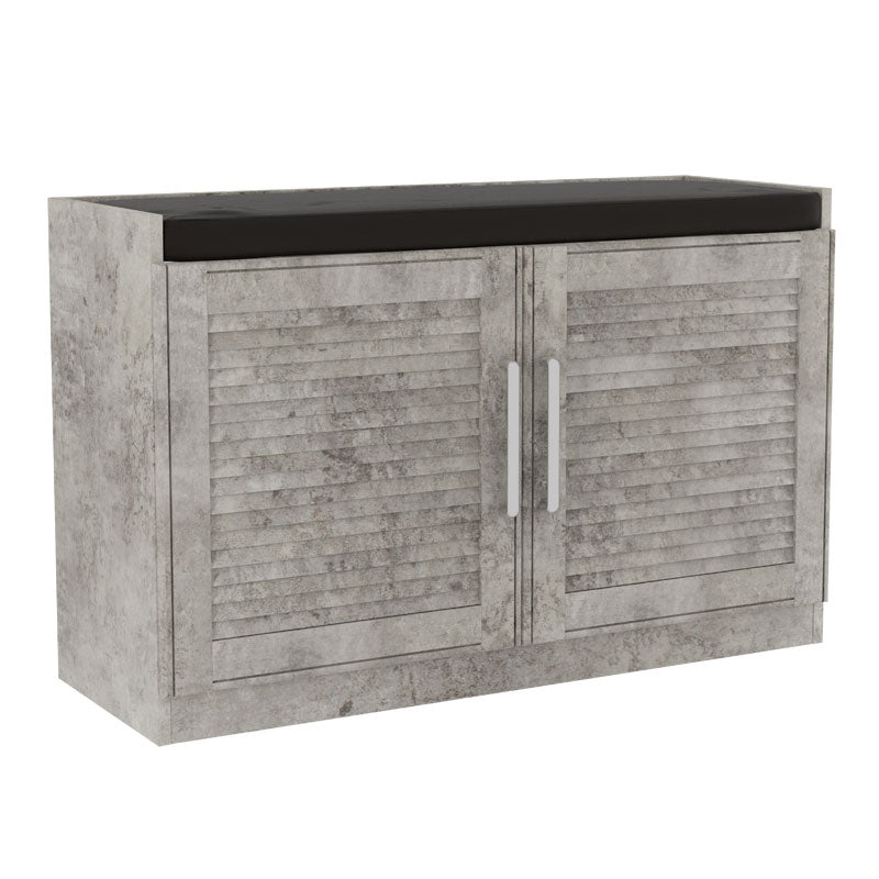 Dulap pantofi cu banca Crispy 94x34.5x60cm - Antracit