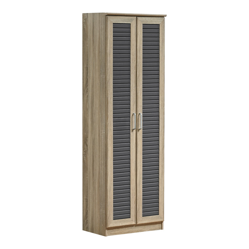 Dulap pentru pantofi cu capacitate 21 perechi Sante, Lemn, 60x37x183 cm