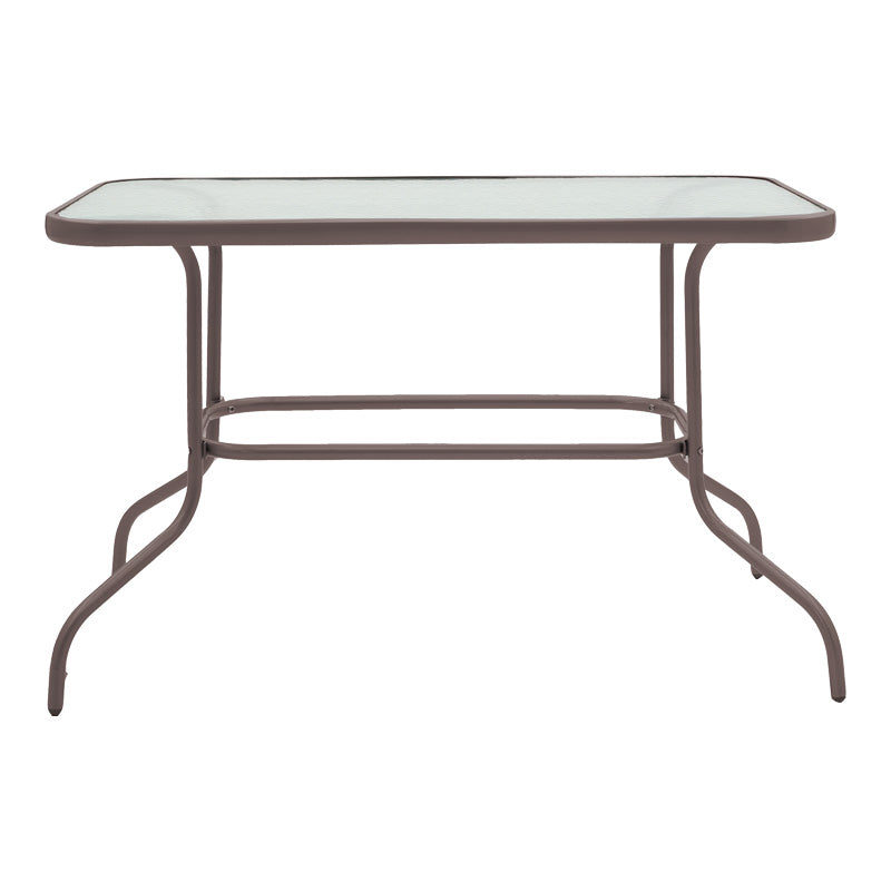 Set de masă de bucătărie Valor-Sussie, Metal și Sticlă, 110x60x70 cm