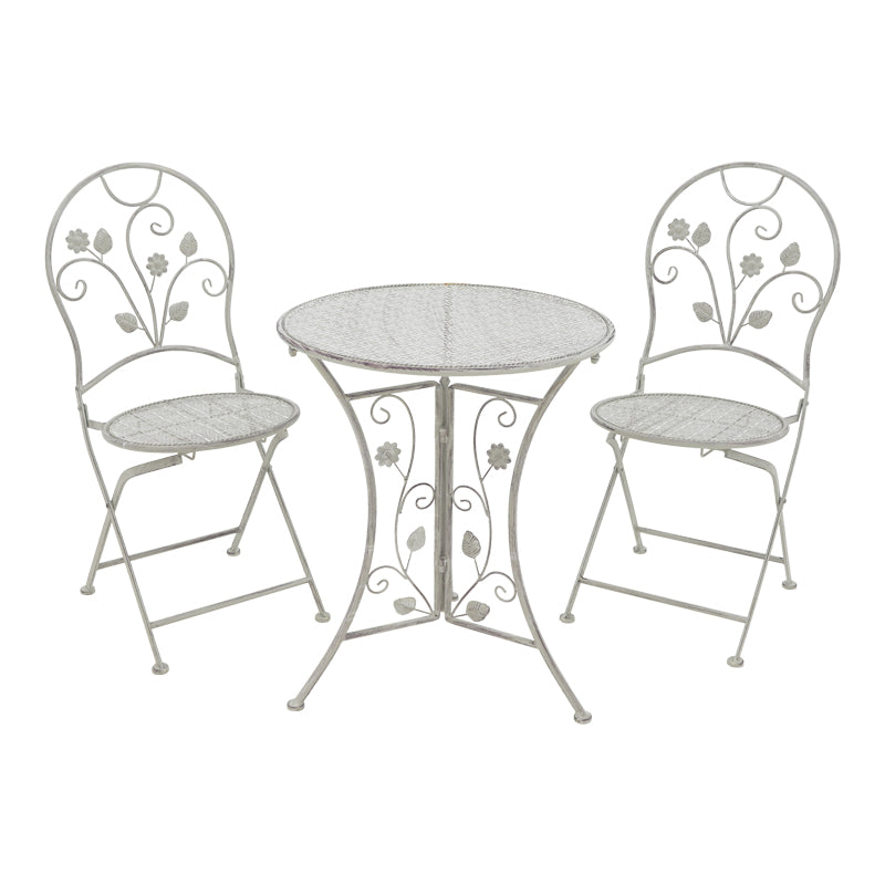 Set masa 3 bucati Abriel, Silver - Gri