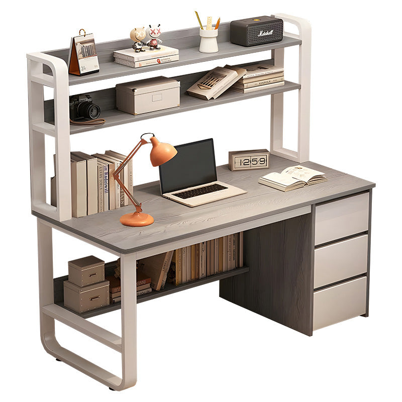 Set mobilier pentru birou Soco-Berto II, Lemn/, Birou 120x60x75 cm + Scaun 45x53x87 cm - Set 2 piese