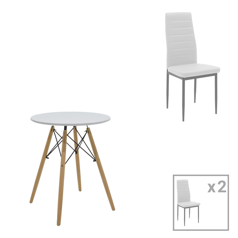 WHITE - NATURAL - GREY