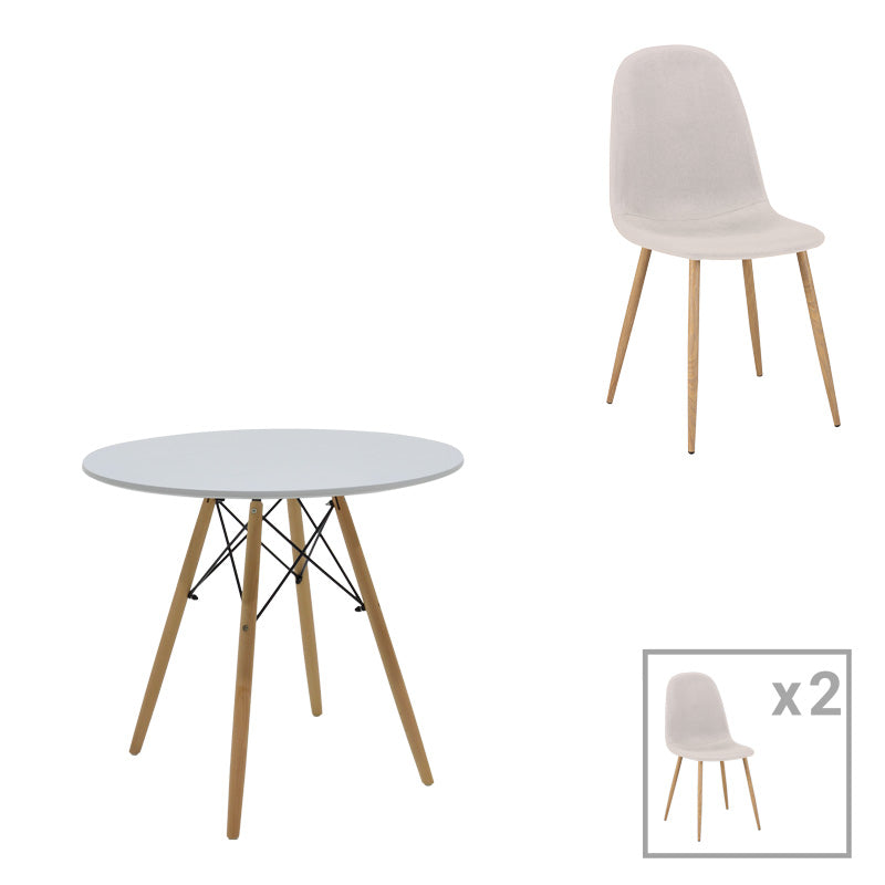 WHITE - NATURAL -BEIGE