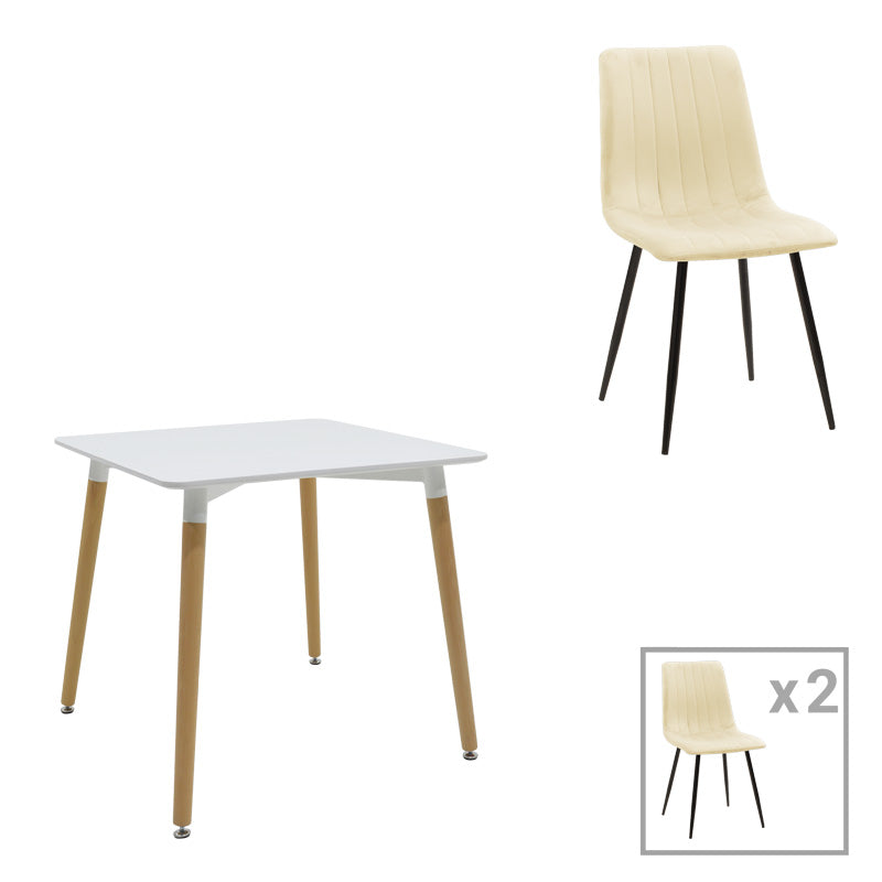 WHITE - BEIGE - BLACK - NATURAL