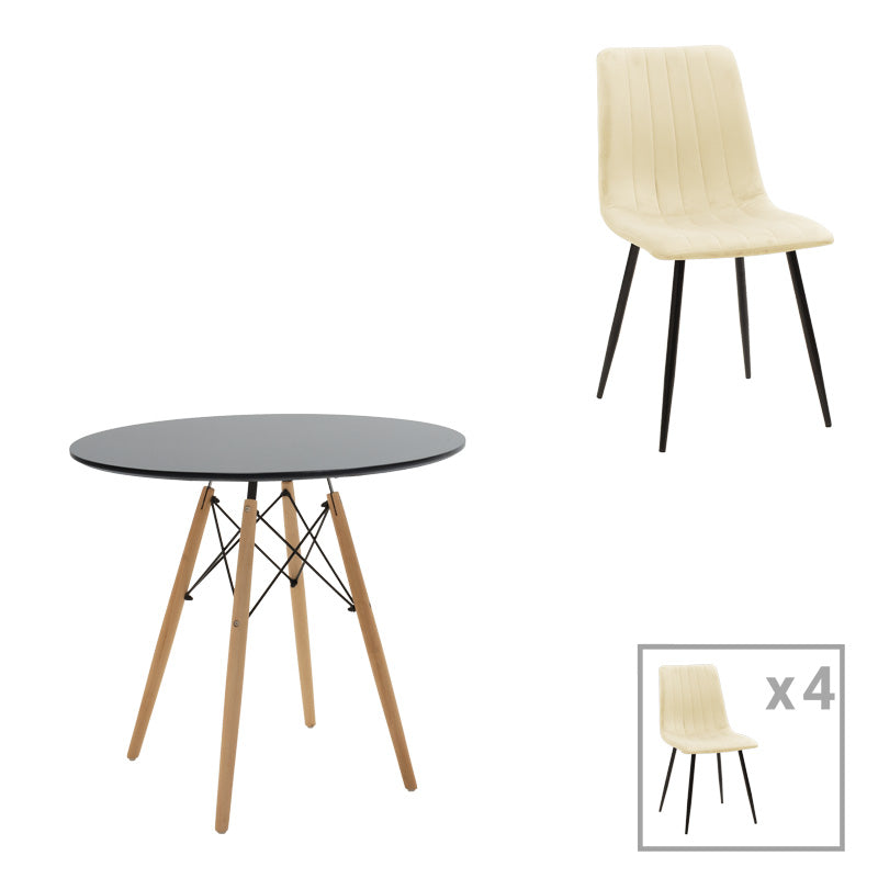 NATURAL - BEIGE - BLACK