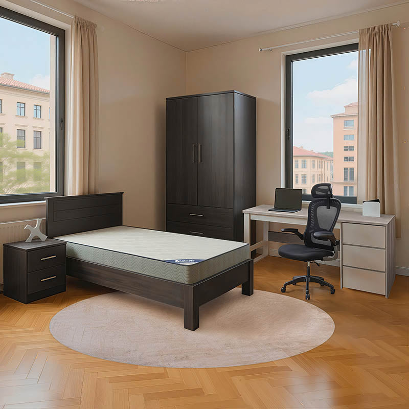 Set Mobilier Studențesc Versatile Pakoworld, Modern, Lemn, Diverse Dimensiuni.