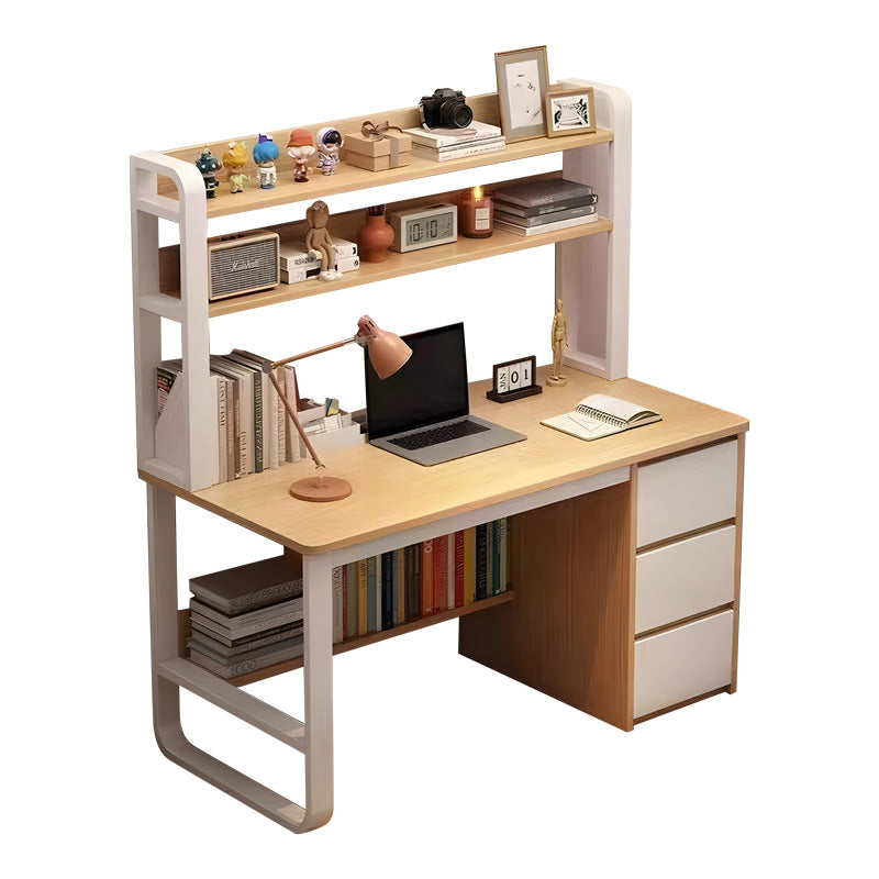 Pachet mobilier pentru studenți Relief, Set 6 piese, Lemn și metal, variabile