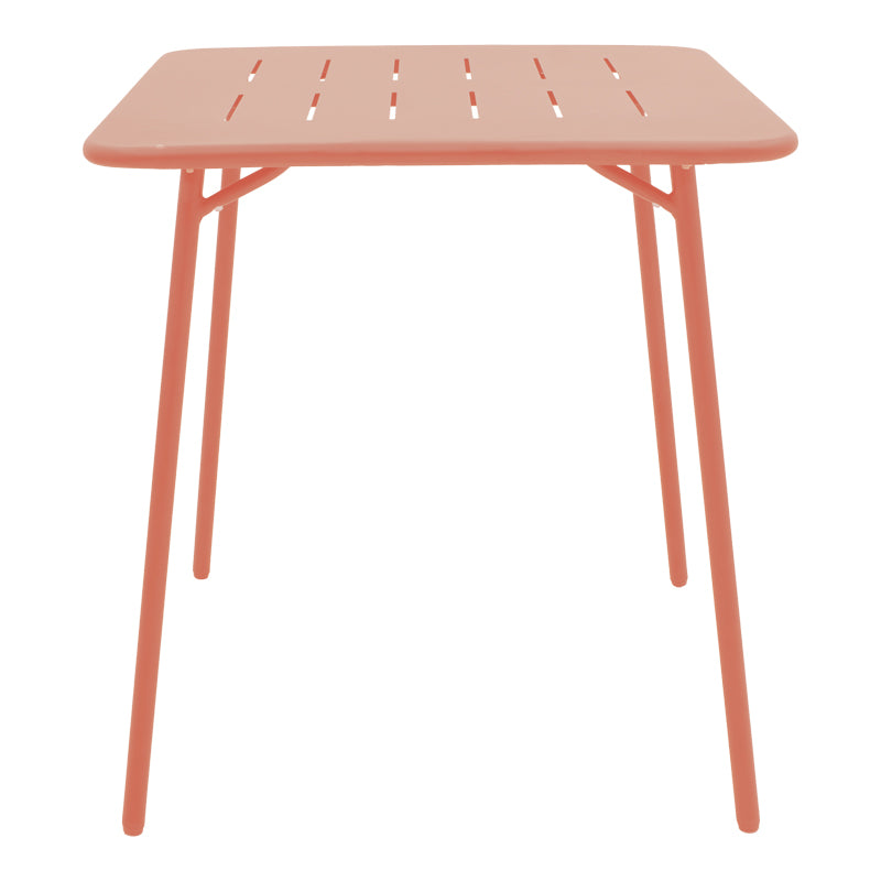 Moraja Deraby I set 3 piese terracotta metal 70x70x73cm, Teracotă
