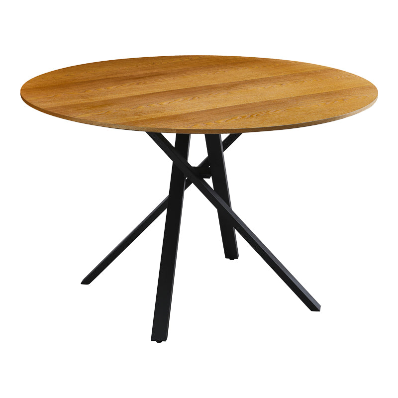 Masa de cina Cerco, negru D120x75 cm - Sonoma