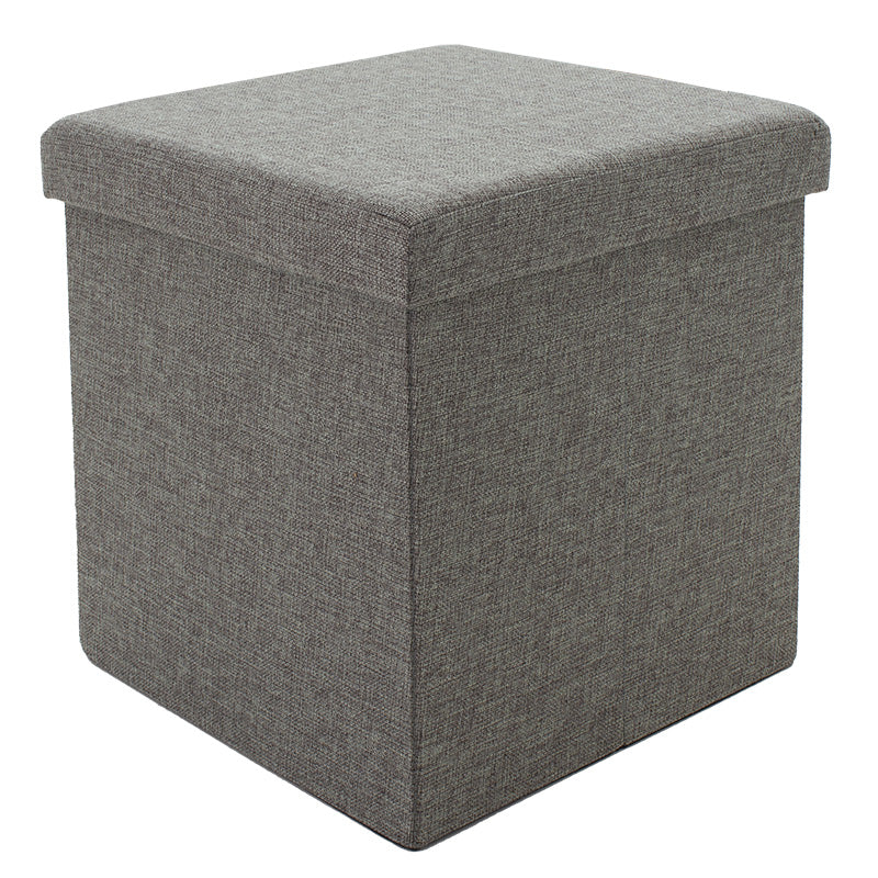 Taburet Crystal, 38x38x38cm - Negru