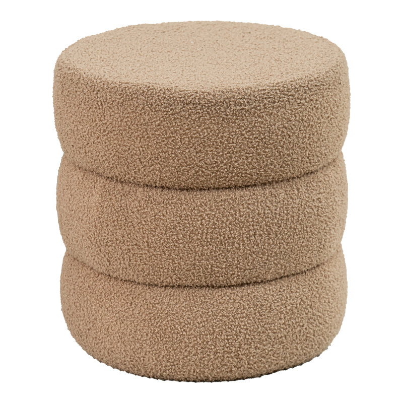 Taburet Kioto teddy 40x40 cm - Maro