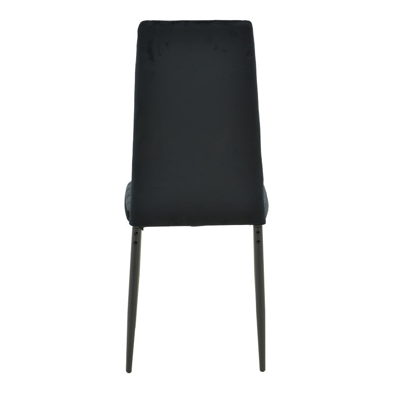 Scaun catifea Parker, Catifea, 39x48x95 cm