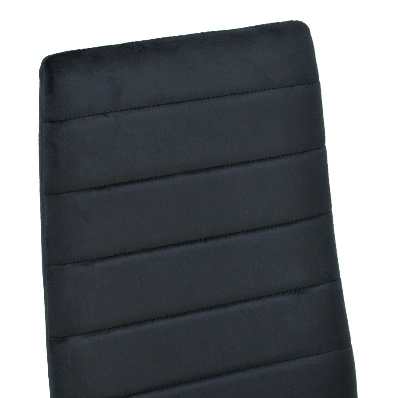 Scaun catifea Parker, Catifea, 39x48x95 cm