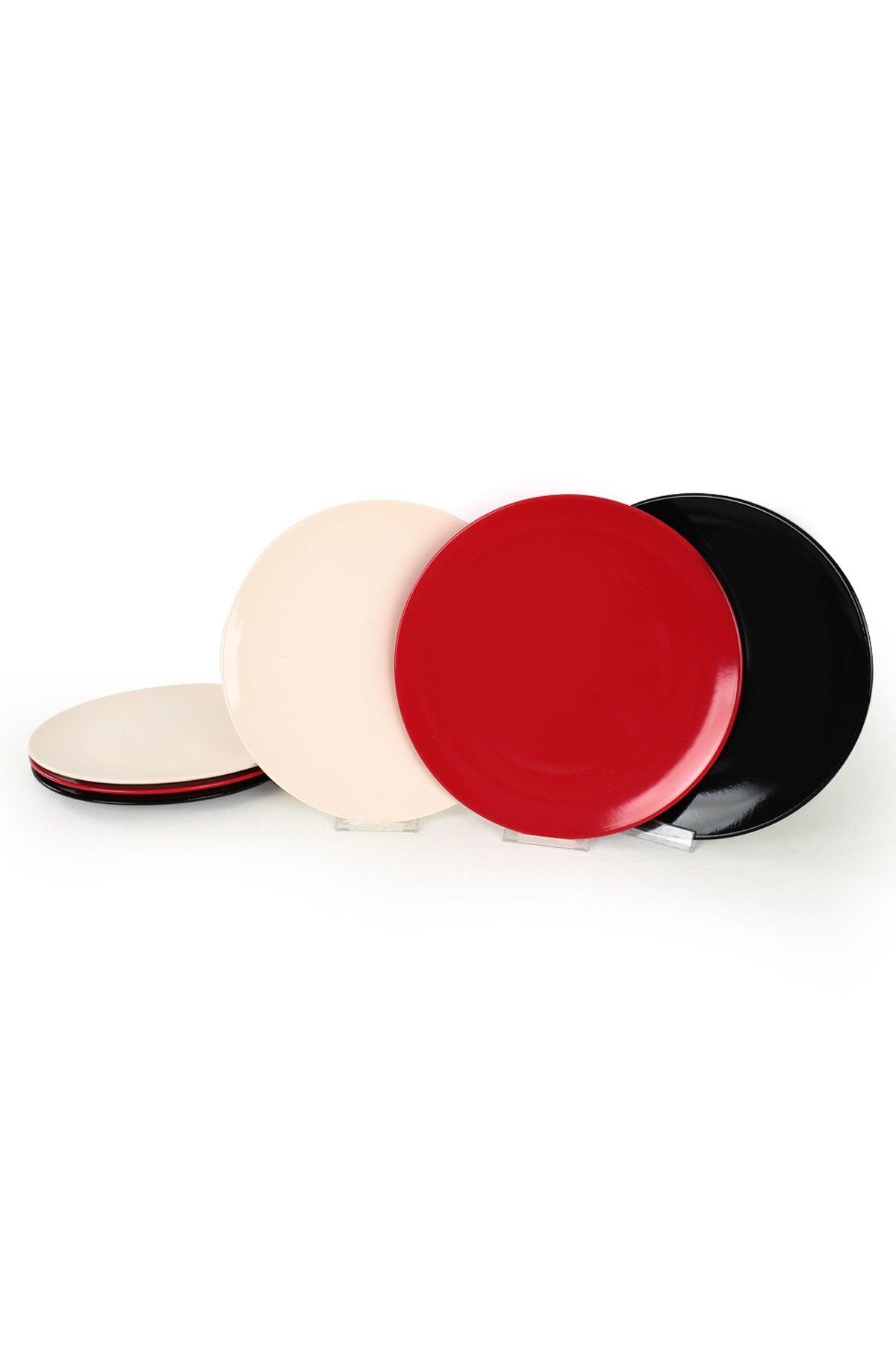 Set farfurii, Multicolor, 26 cm