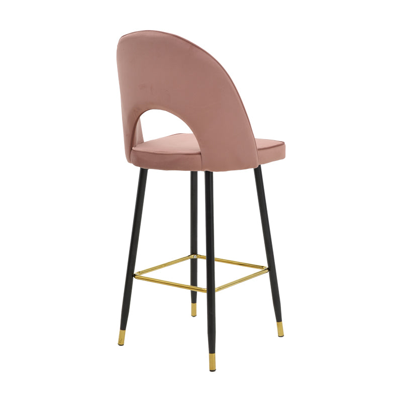 Scaun de bar Medium height bar, 48x50x107 cm - Negru-Auriu