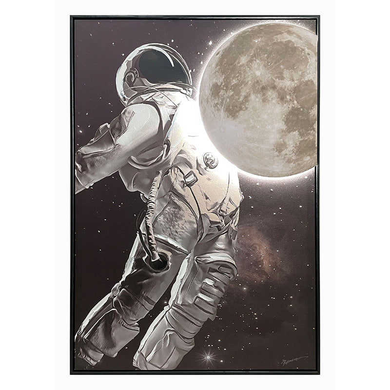 Tablou pânza Mallo 3D cu rama Inart, Modern, MDF și Canvas, 70x3.5x100cm