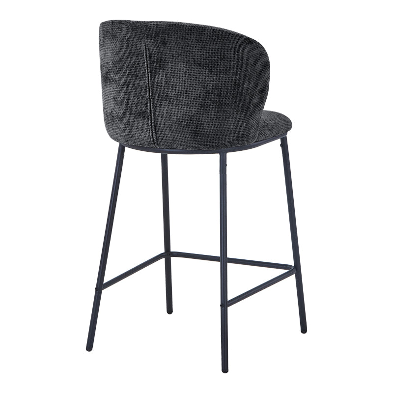 Scaun de bar Karg gri, 49x46x93 cm