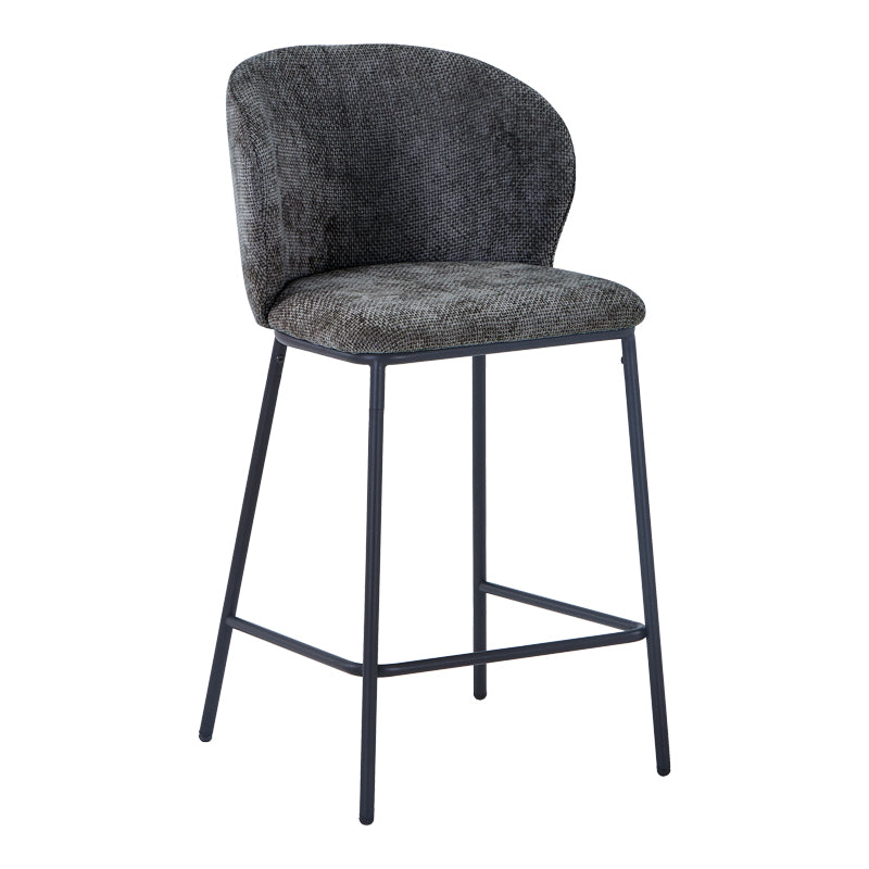 Scaun de bar Karg gri, 49x46x93 cm