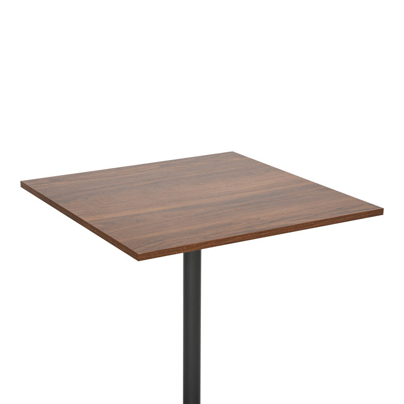 Masa cu design elegant Nerobian , Stil Modern, MDF, Culoare Nuc, 70x70x75 cm
