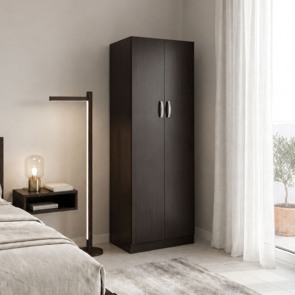 Dulap Athos cu 2 usi, 60x42x180 cm - Nuc