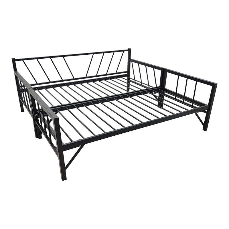 Pat Bed-Sofa Remmie, Negru, 90x190 cm