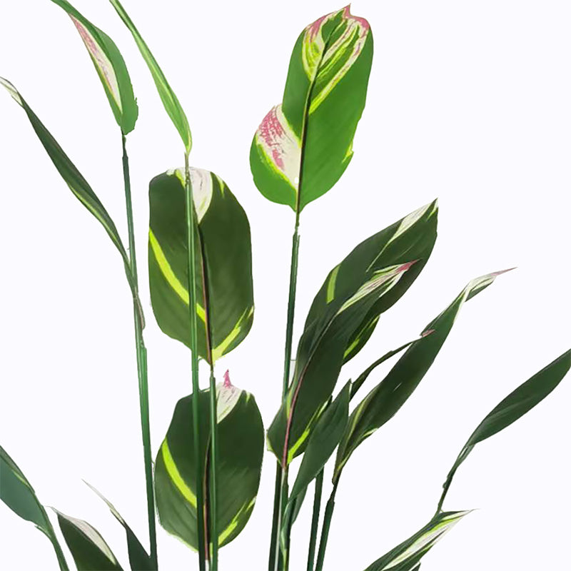 Plantă decorativă în ghiveci Lucky I, verde, sintetic, 80x210 cm