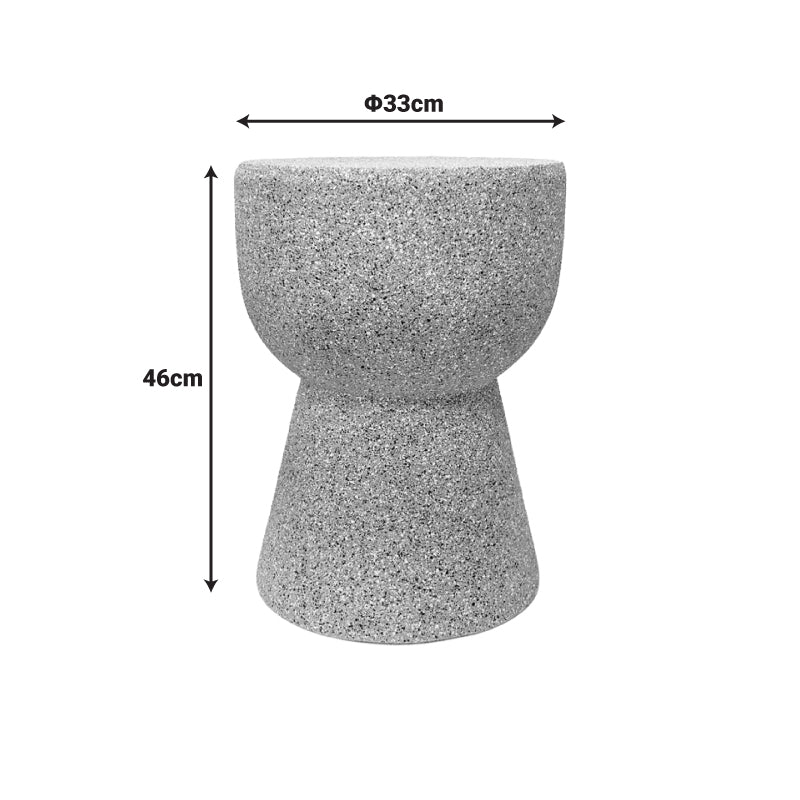Masuta de cafea Efria, 33x46 cm - Gri
