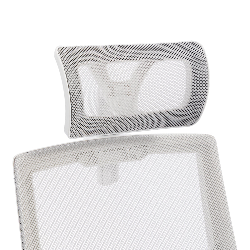 Scaun de birou Plymot, 48x58x112-122 cm - Gri