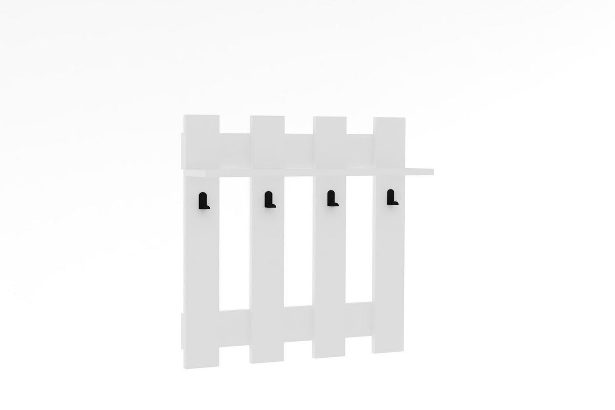 Cuier Carina, Alb, 70 x 70 x 18 cm