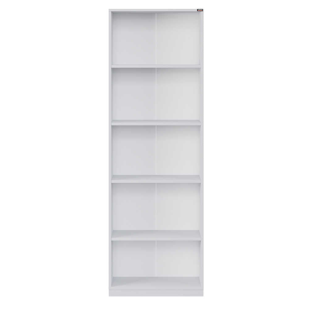 Biblioteca Adore Modern, 5 rafturi, 64x182x26 cm - Alb