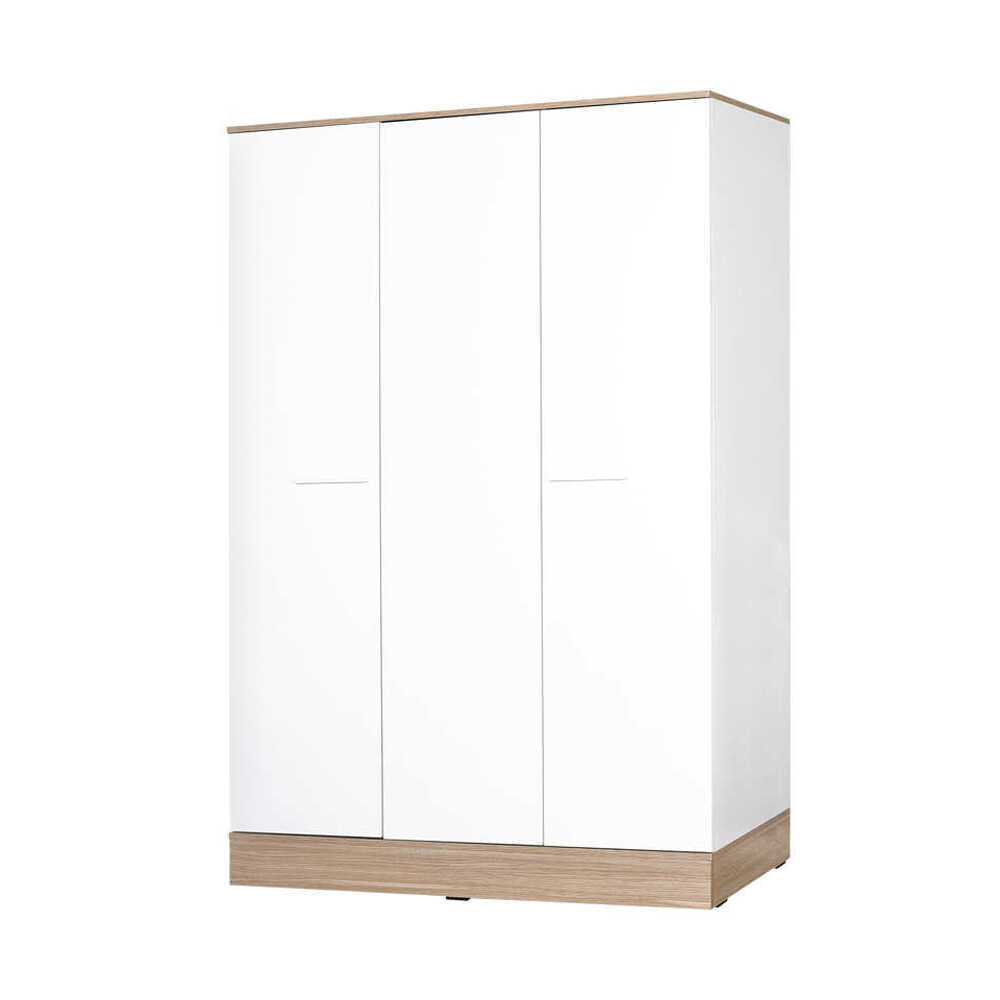 Dulap Haine Adore Base, 3 usi, Alb, 120 x 197 x 52 cm
