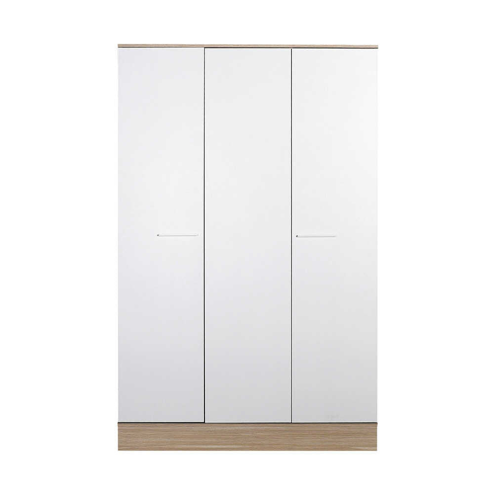 Dulap Haine Adore Base, 3 usi, Alb, 120 x 197 x 52 cm
