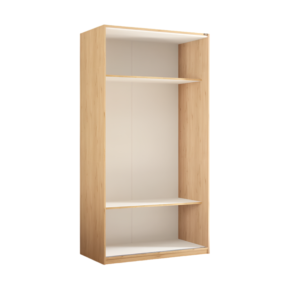 Dulap Haine Adore Slide Compact, 2 usi glisante, 94x182x52 cm - Stejar