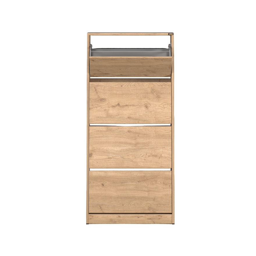 Pantofar Adore XL, 4 compartimente, capacitate 24 perechi incaltaminte, 73 x 157 x 26 cm