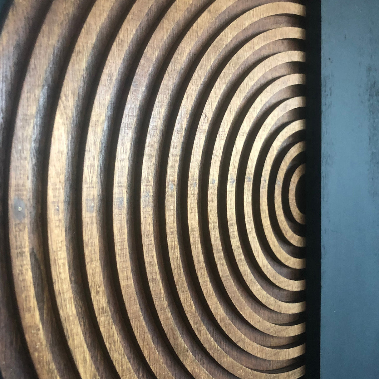 Accesoriu decorativ de perete ART143, Natural, 50x50 cm