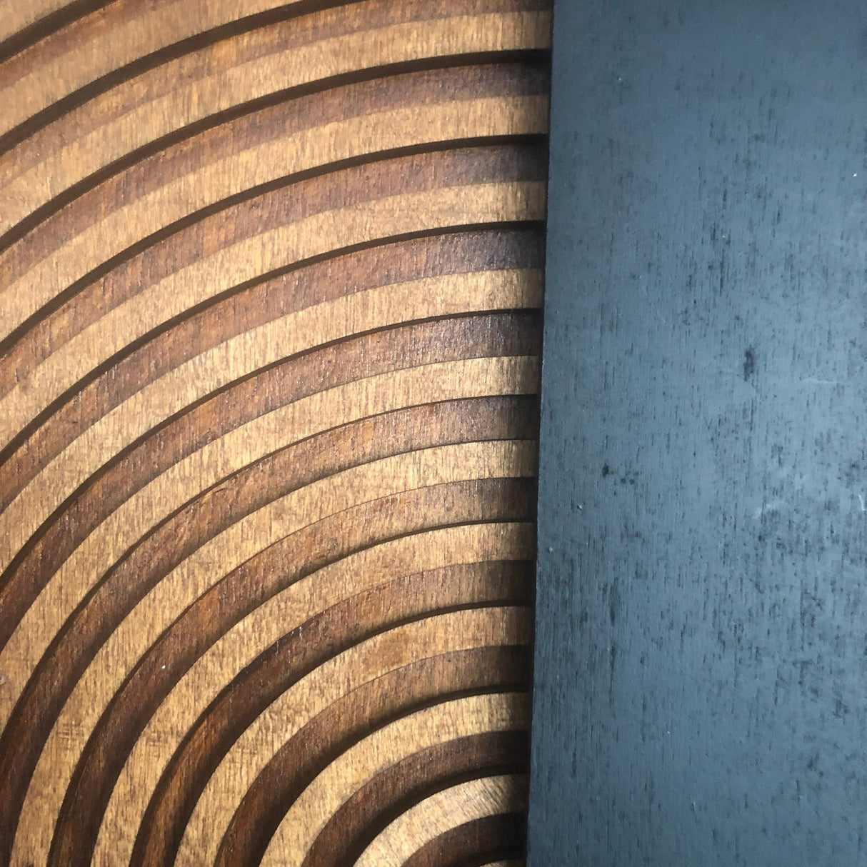 Accesoriu decorativ de perete ART143, Natural, 50x50 cm