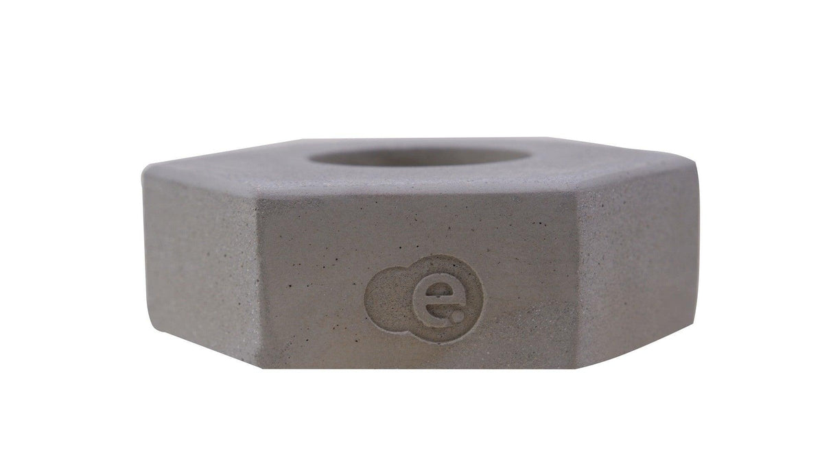 Accesoriu decorativ din beton Decorative Concrete Accessory Classic 1, Gri, 2.5x12.5 cm