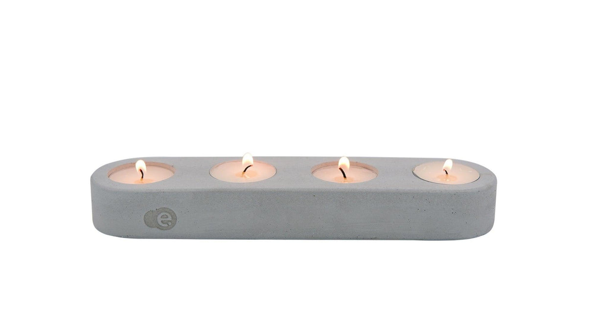 Accesoriu decorativ din beton Decorative Concrete Accessory Honey 1, Gri, 3x6x6 cm