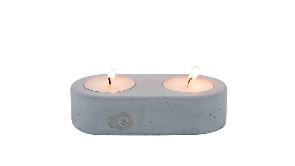 Accesoriu decorativ din beton Decorative Concrete Accessory Honey 1, Gri, 3x6x6 cm