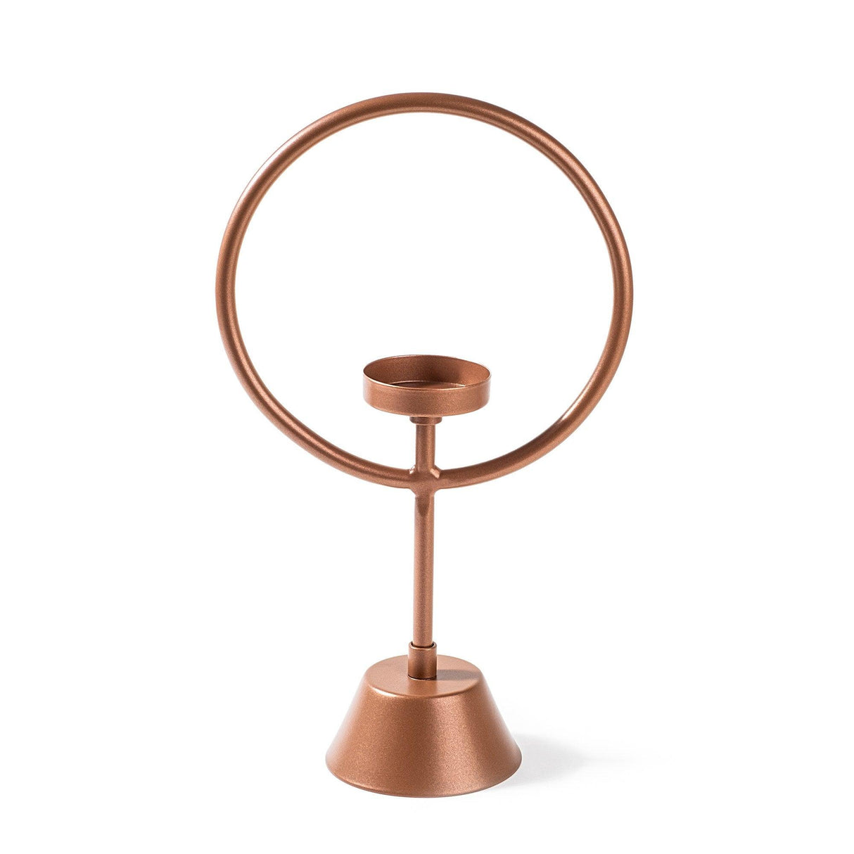 Accesoriu metalic decorativ Decorative Metal Accessory Artistic 1, Cupru, 18.5x30x9 cm