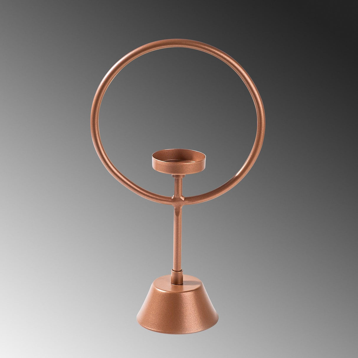 Accesoriu metalic decorativ Decorative Metal Accessory Artistic 1, Cupru, 18.5x30x9 cm