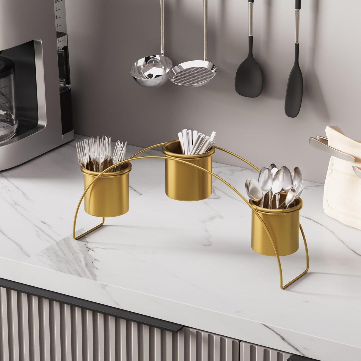 Accesoriu metalic decorativ Decorative Metal Accessory Classic 1, Aur, 9 cm