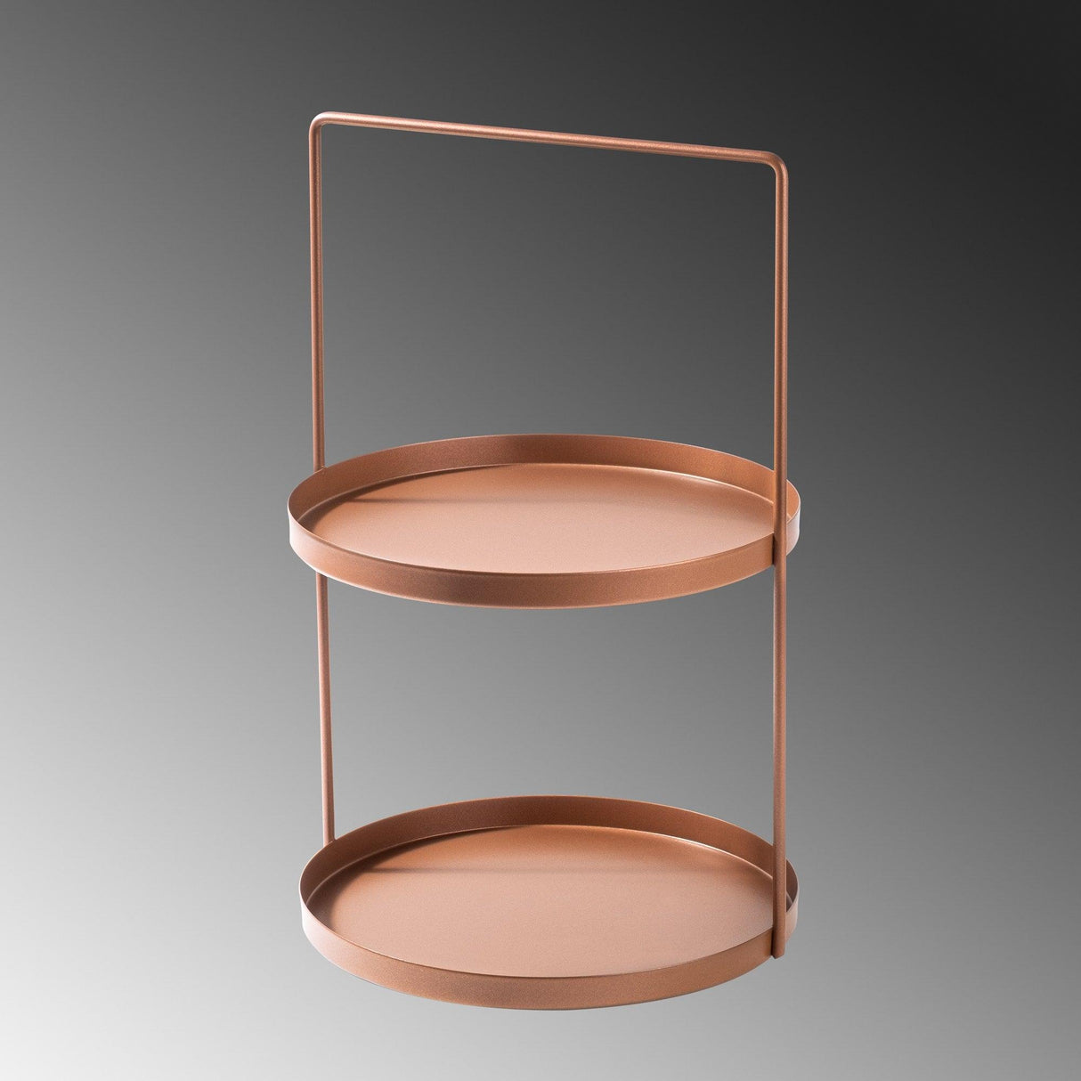 Accesoriu metalic decorativ Decorative Metal Accessory Classic 3, Cupru, 21x33 cm