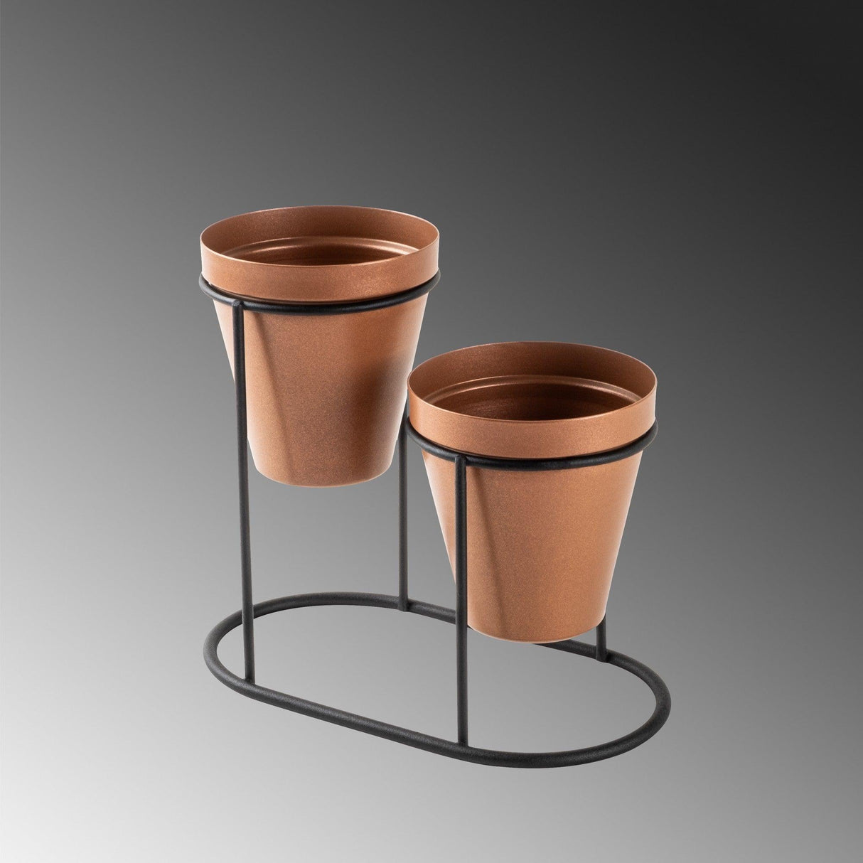 Accesoriu metalic decorativ Decorative Metal Accessory Elegance 1, Cupru, 9 cm