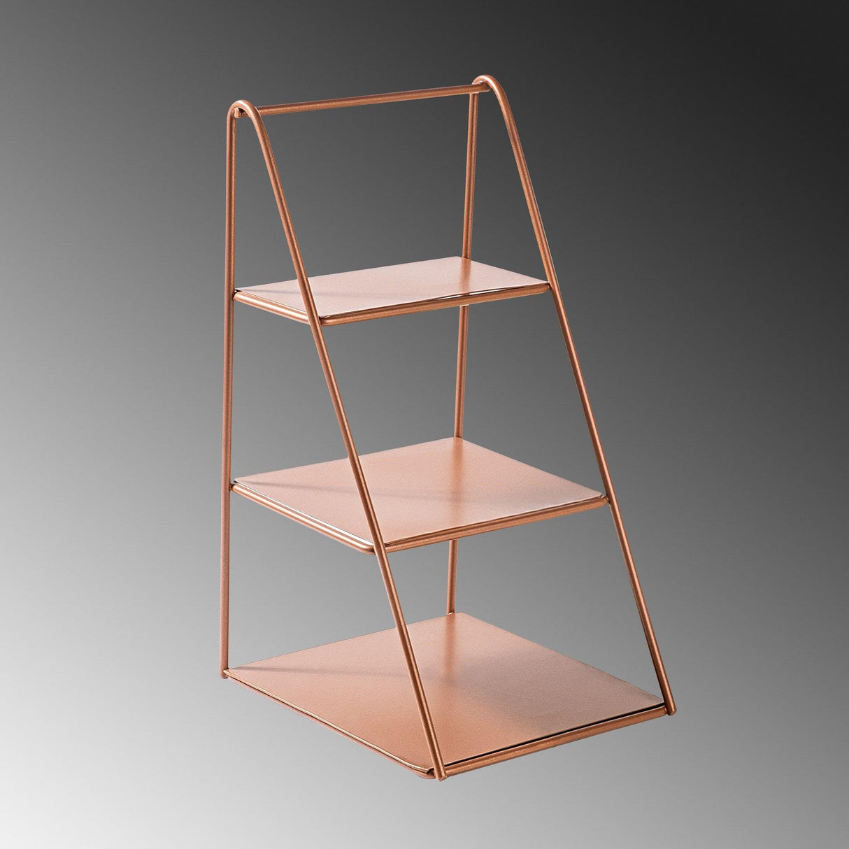 Accesoriu metalic decorativ Decorative Metal Accessory Modern 2, Cupru, 16x30.5x17 cm