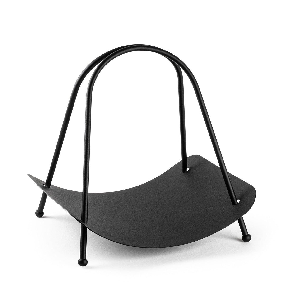 Accesoriu metalic decorativ Decorative Metal Accessory Rustic 3, Negru, 42x50x39 cm