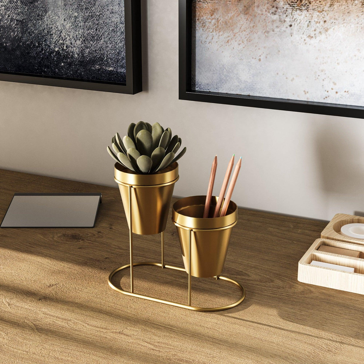 Accesoriu metalic decorativ
GED-015, Aur, 10x16x19 cm